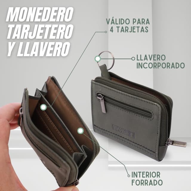 Thumbnail 4 de Coronel Tapioca Cartera monedero 8 x 10,5 cm