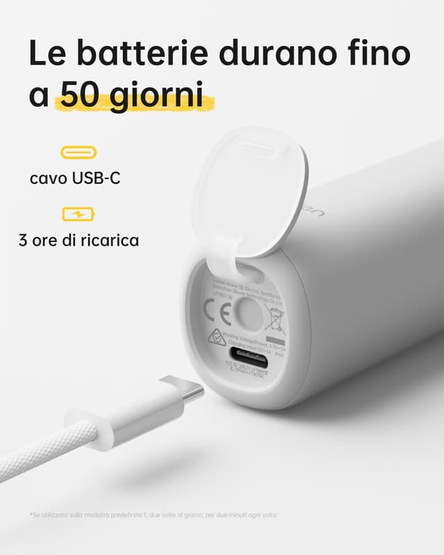 Detalle 1 de Laifen Wave Special spazzolino sonic IP68