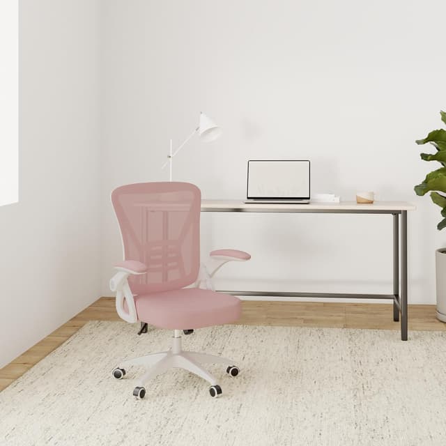 Thumbnail 1 de naspaluro Silla de Oficina Ergonómica Giratoria Rosa