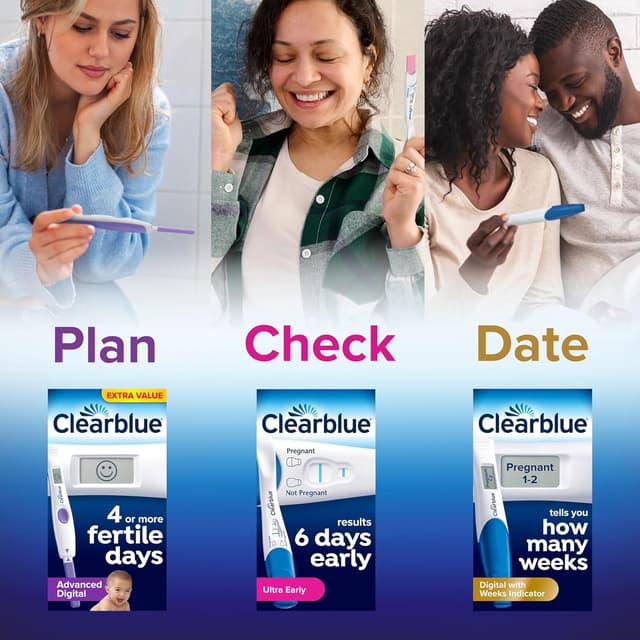 Thumbnail 6 de Clearblue Early Detection Pregnancy Test 6 Days Early 99% Accurate 👶