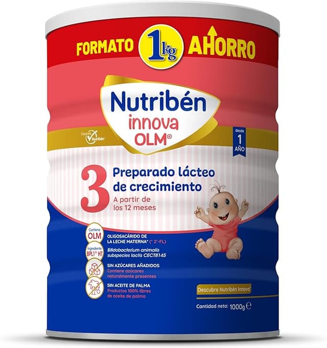 Imagen de Nutribén Innova 3 Leche en Polvo Bebé 1kg 🍼 en OfertitasTOP