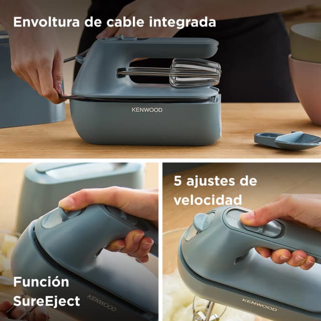 Detalle 2 de Kenwood QuickMix Go HMP40.000GY batidora portátil