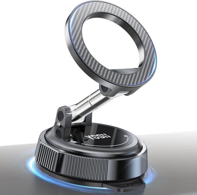 Detalle de YOSH MagSafe Autohalterung mit 300 N Haftkraft