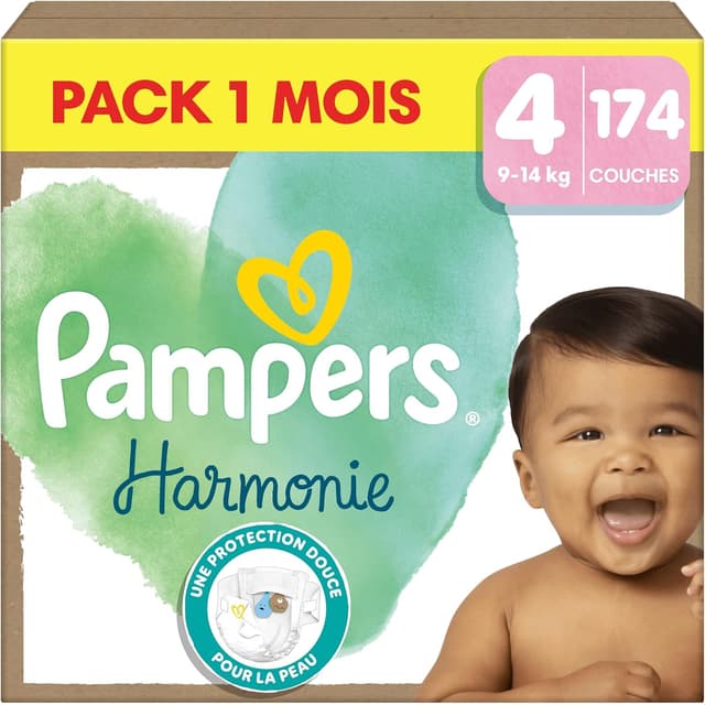 Detalle de Pampers Harmonie 174 couches