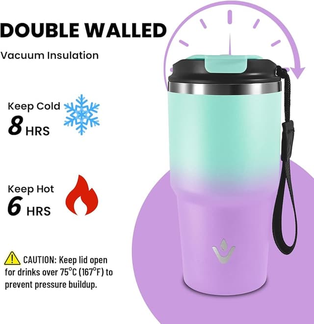 Thumbnail 3 de Grsta 600ml Taza térmica de acero inoxidable (8 h frío)