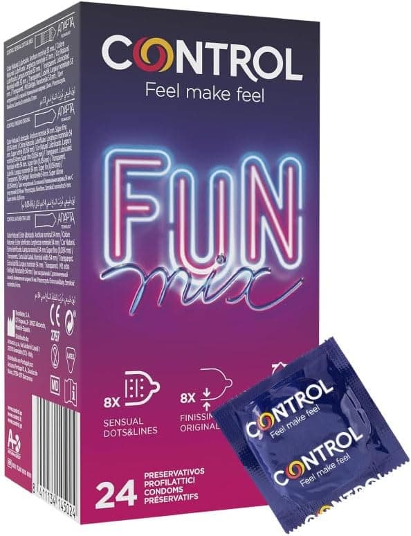 Imagen de CONTROL Fun Mix 24 preservativi sottili en OfertitasTOP