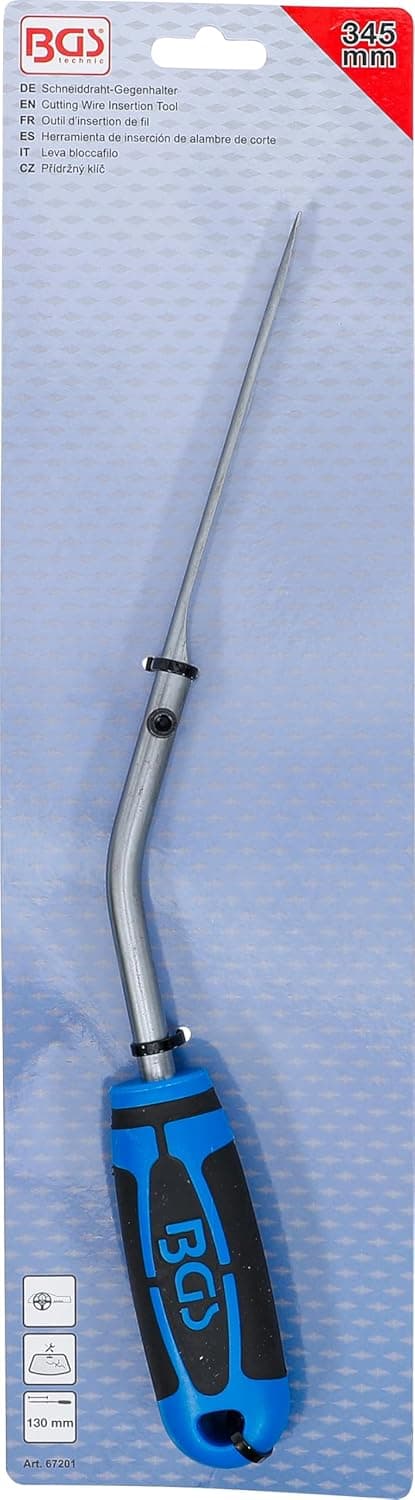 Detalle 2 de BGS 67201 : outil d’insertion de fil pour couper les joints de pare-brise