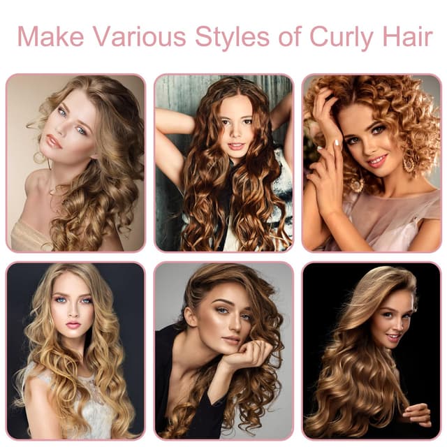 Thumbnail 4 de Samt-Lockenwickler Über Nacht – Lockenband für langes Haar 🎀