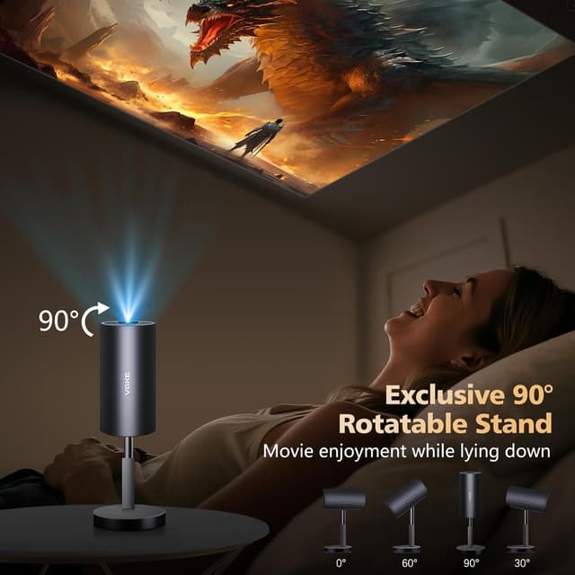 Thumbnail 6 de VGKE Mini Projector 0.99 kg 4K support