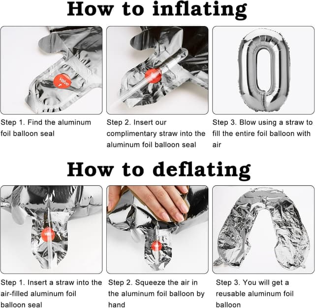 Detalle de Afirbeone 18th Birthday Decorations (Navy Blue & Silver) — Happy 18th Banner, Triangle Flags, Confetti & Foil Balloons