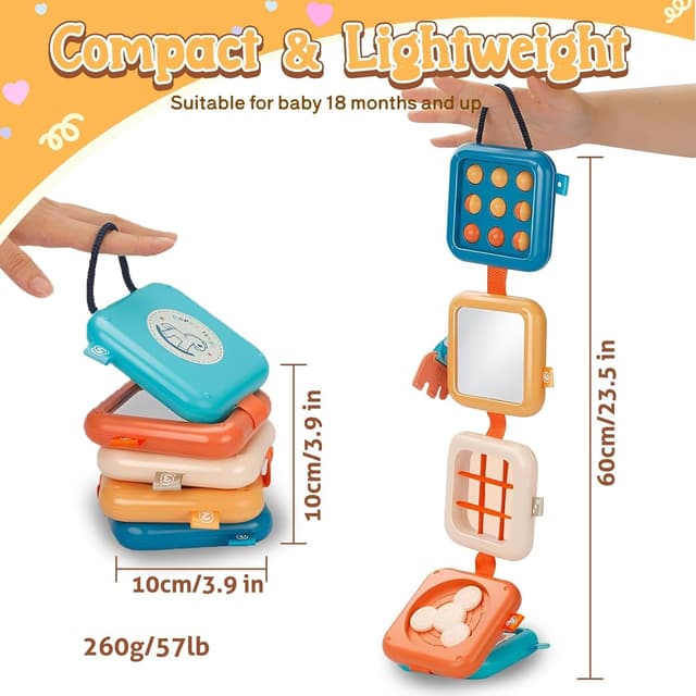 Detalle de ZCOINS Busy Cube 18M+ Sensory