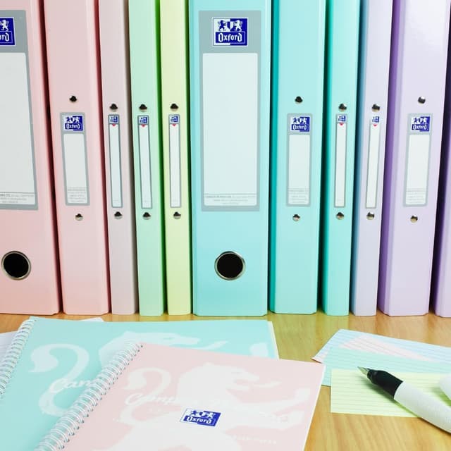 Thumbnail 6 de Oxford A4 lever arch files, 560 sheet capacity