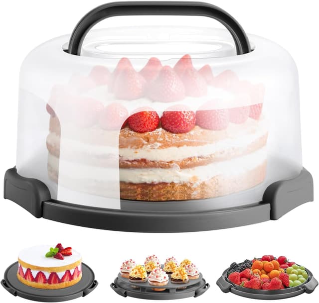 Imagen de Ohuhu Kuchen Transportbox 25,4 cm en OfertitasTOP