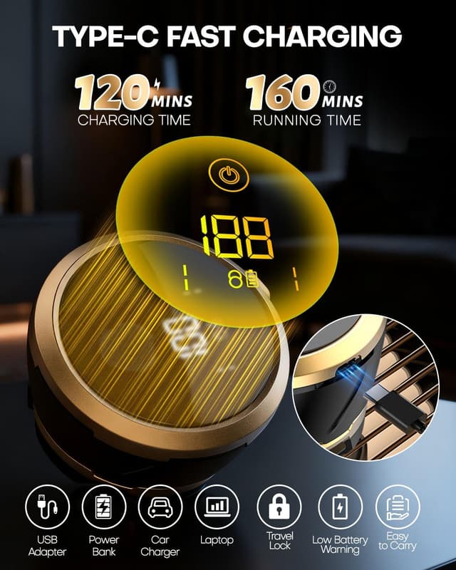 Detalle de 6D Head Shaver for Men USB-C