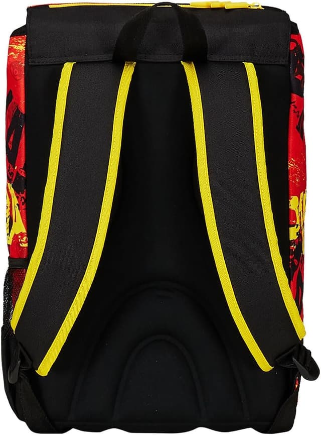 Detalle de Seven Zaino Scuola Estensibile Pokémon “Pikachu” giallo-rosso, doppio scomparto