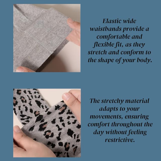 Thumbnail 4 de Knitted Girls Leggings 2 Pack for Little Girls