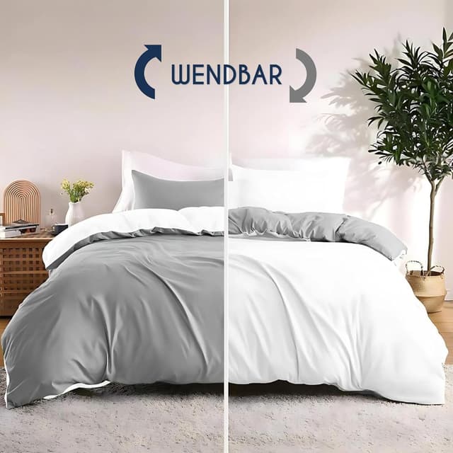 Detalle 2 de Dreamzie Bettwäsche-Set 155x220 mit 2 Kissen