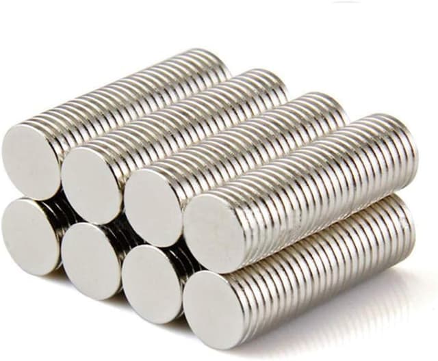 Detalle de Yizhet 100 PCS 8x1mm Neodymium Magnets (N45) for Arts, Crafts, Home & Office