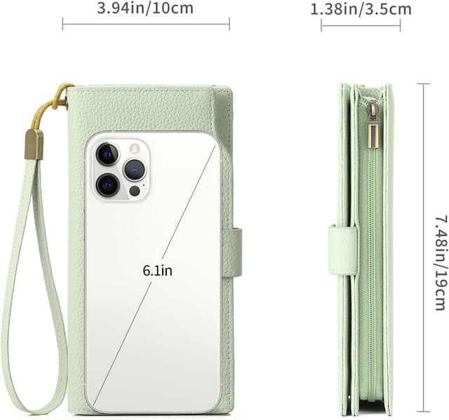 Detalle 2 de GAEKEAO RFID wallet purse 13 card slots