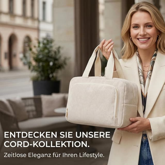 Thumbnail 6 de Funtlend Kosmetiktasche M 7,8 L Beige