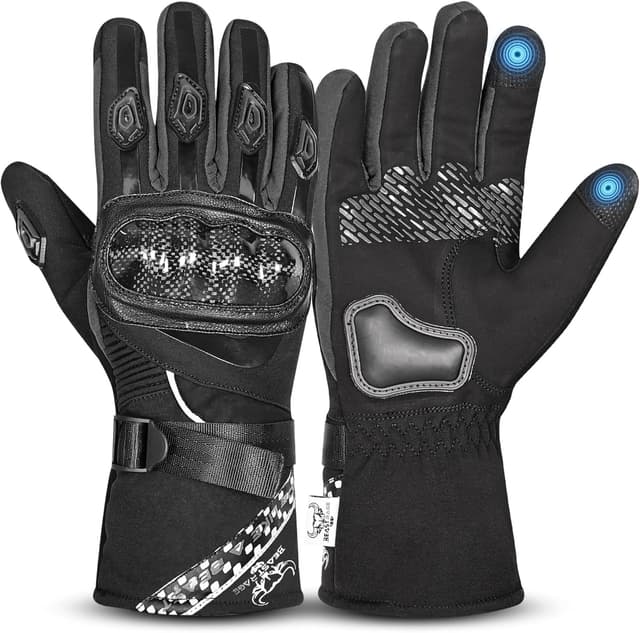 Imagen de BEAST RAGE Winter Motorcycle Gloves — Waterproof touchscreen en OfertitasTOP