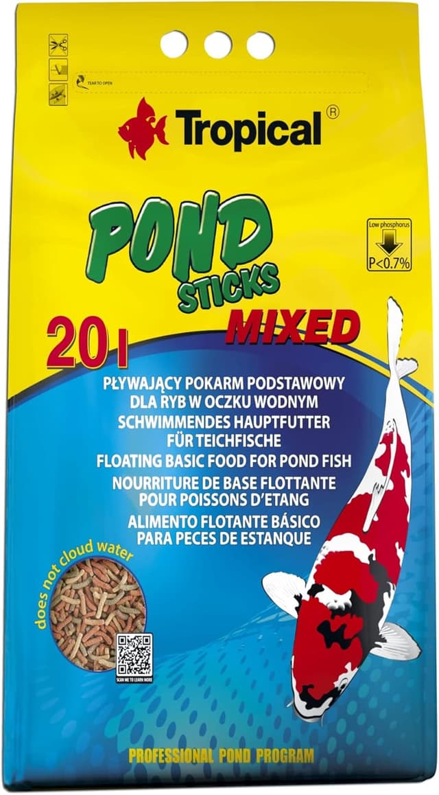 Detalle de Tropical Pond Sticks Mixed 1600 g