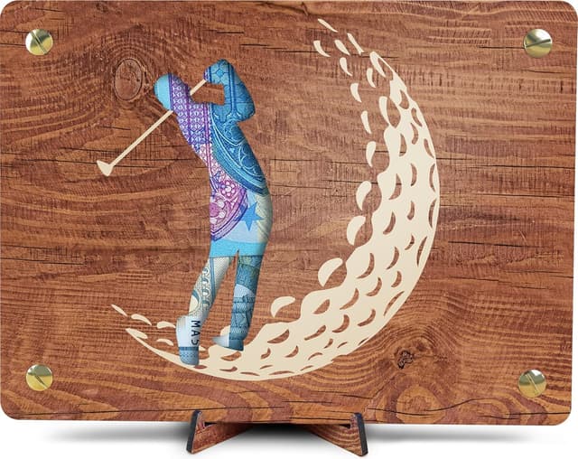 Detalle de Geldgeschenk XL 20×15 cm aus Holz