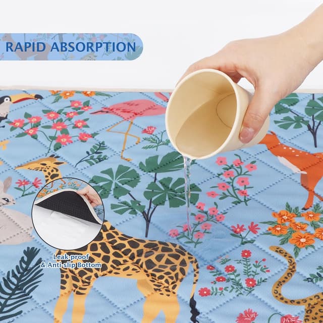 Thumbnail 4 de IEUUMLER 1PCS Alfombras Lavables para Perros EU013