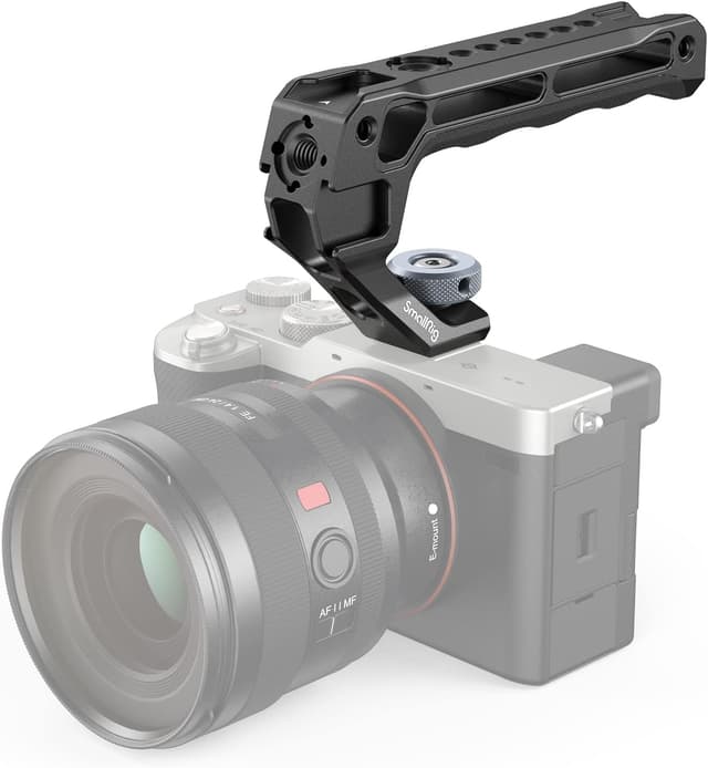 Thumbnail 7 de SMALLRIG Top Handle Lite con 5 Cold Shoes y Adaptador 🎥