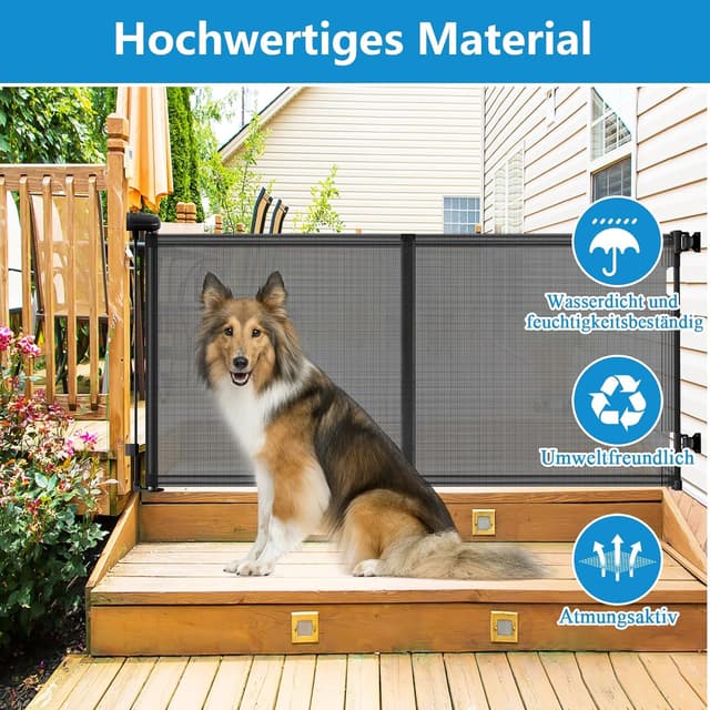 Thumbnail 3 de Ausziehbares Treppenschutzgitter 140 cm 👶