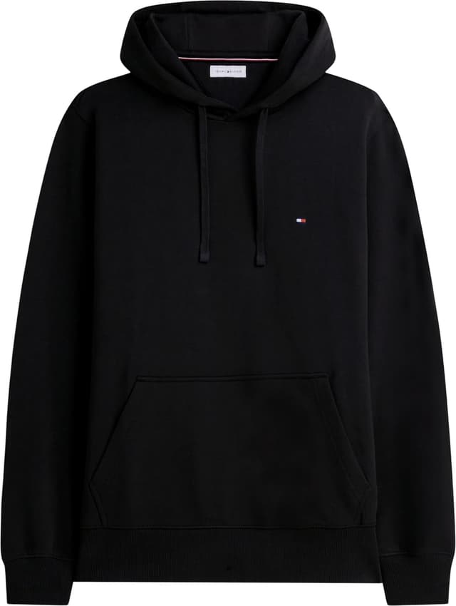 Detalle de Tommy Hilfiger Felpa con cappuccio in cotone puro unisex