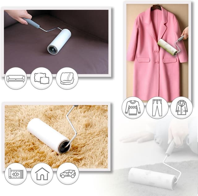 Thumbnail 2 de Iris Ohyama Handy Lint Roller CCNB-RN Cepillo Adhesivo 🐾