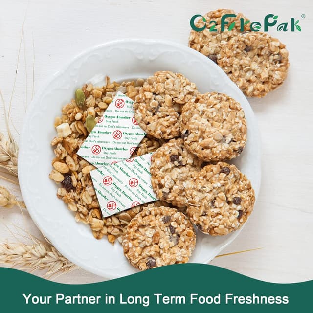 Thumbnail 4 de 20CC Oxygen Absorbeurs Alimentaires, 300 pièces ⚙