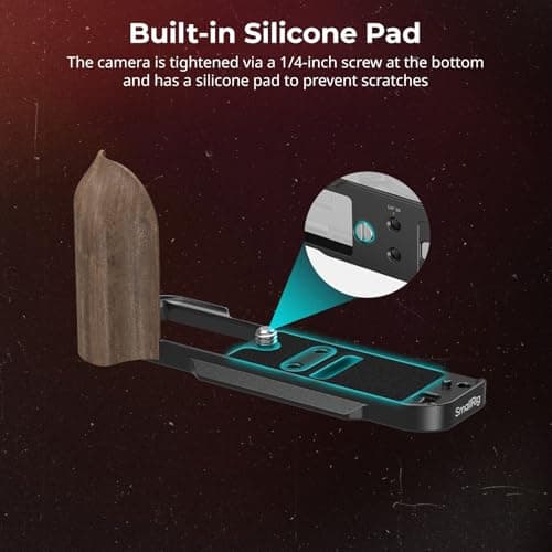 Thumbnail 6 de Plaque de montage SMALLRIG X-T30 III avec poignée en bois ⚙