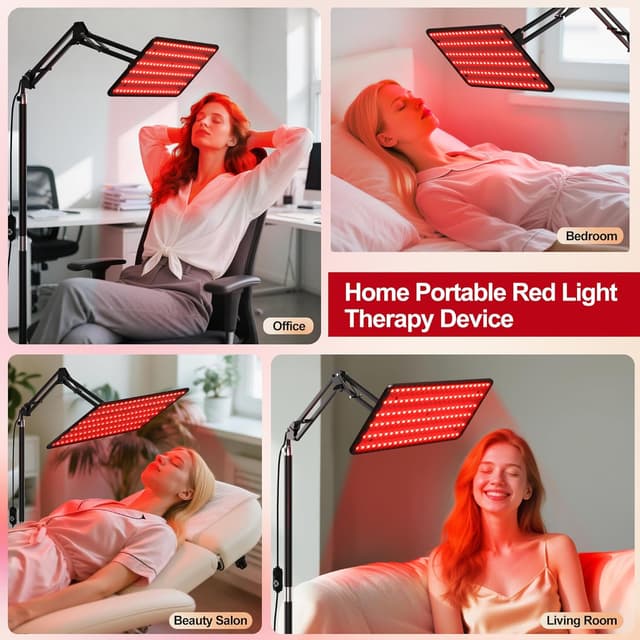Detalle 1 de Infrared red light therapy lamp 660nm