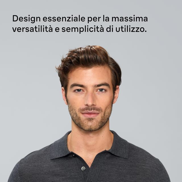 Detalle de Braun HD1.5 BRHD150E asciugacapelli compatto e leggero da 1800W con concentratore