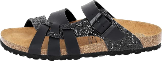 Detalle de Lico Unisex Bioline Gleam Pantoletten mit flexibler Sohle