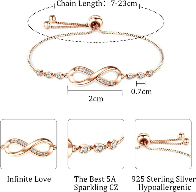 Thumbnail 1 de Cosie Lily Infini Bracelet 8-23 cm 💍