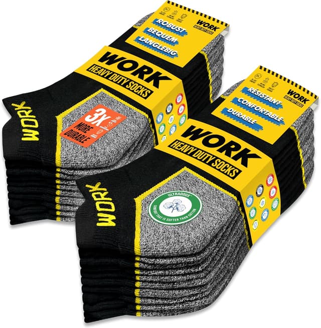 Imagen de SOXCO Work Socks 10 paia calze corte da lavoro estive en OfertitasTOP