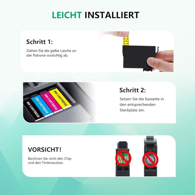 Thumbnail 5 de NewLift 604XL Druckerpatronen 10er-Pack 🖨