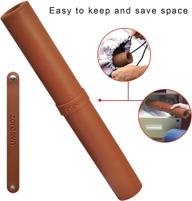 Detalle 2 de Schreibtischunterlage ZORESYN XL 90x40 cm PU-Leder