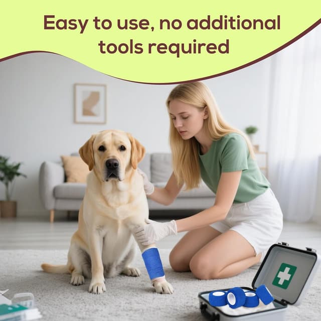 Thumbnail 5 de Cozary 12 rotoli bende elastiche autoadesive 2,5 cm x 4,5 m 🐾