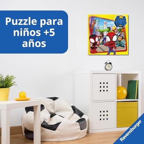 Detalle 1 de Ravensburger Puzzles Spidey 3 x 49 piezas 🧩