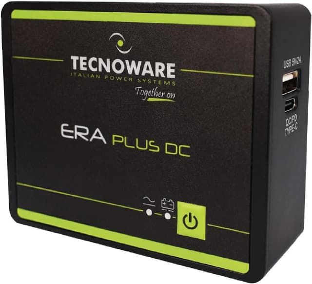 Detalle 2 de Tecnoware Power Systems Mini UPS ERA Plus ⚡ 25W, Cámaras y WiFi