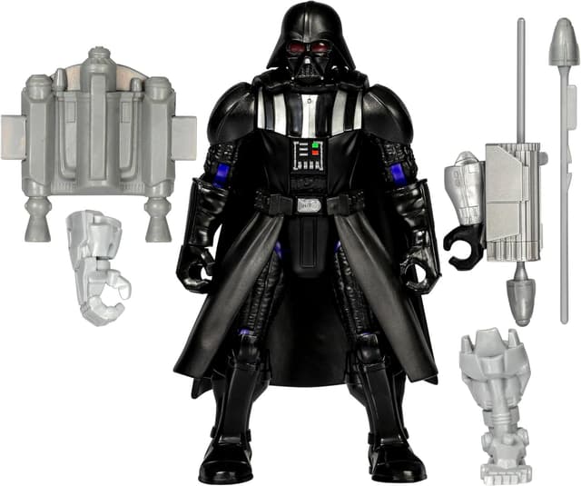 Detalle de Star Wars MixMashers Darth Vader Deluxe Action-Figur zum Zerlegen & Mix-and-Match
