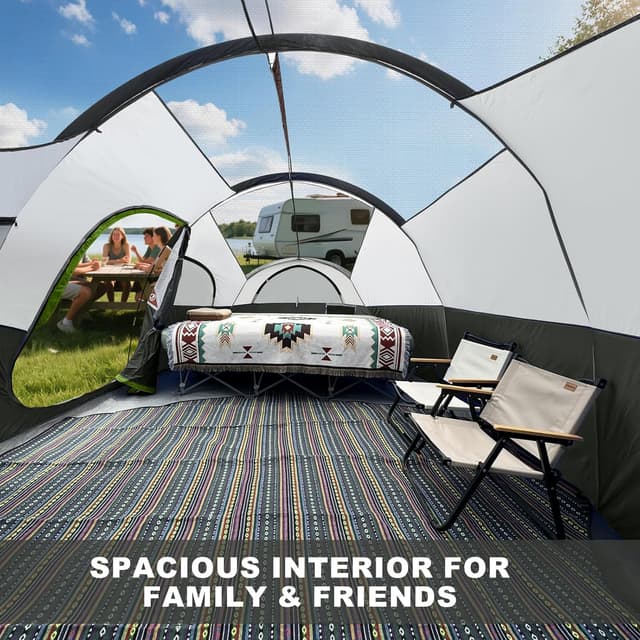 Detalle de CAMPROS CP Tent 8 Person 72in Center Height