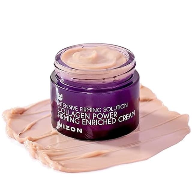 Detalle de MIZON Collagen Power Firming Creme 50 ml für glatte Haut