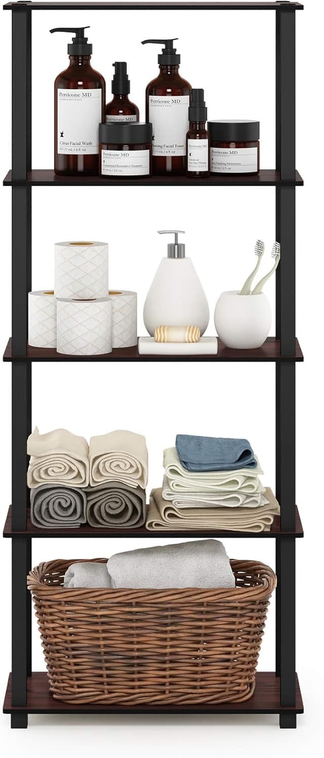 Detalle de Espositore Furinno Turn-S-Tube 5 livelli