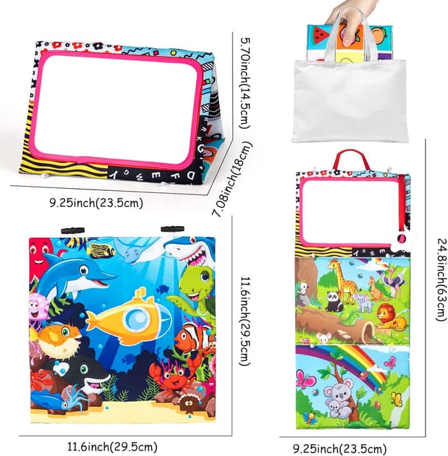 Detalle 1 de Auney Baby Spiegel-Spielzeug 0-9 Monate