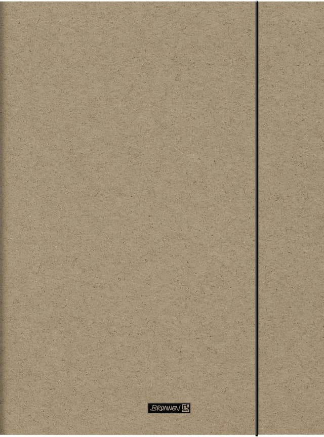 Detalle de BRUNNEN Cartellina Nature A3 colore naturale con campo di rotulazione